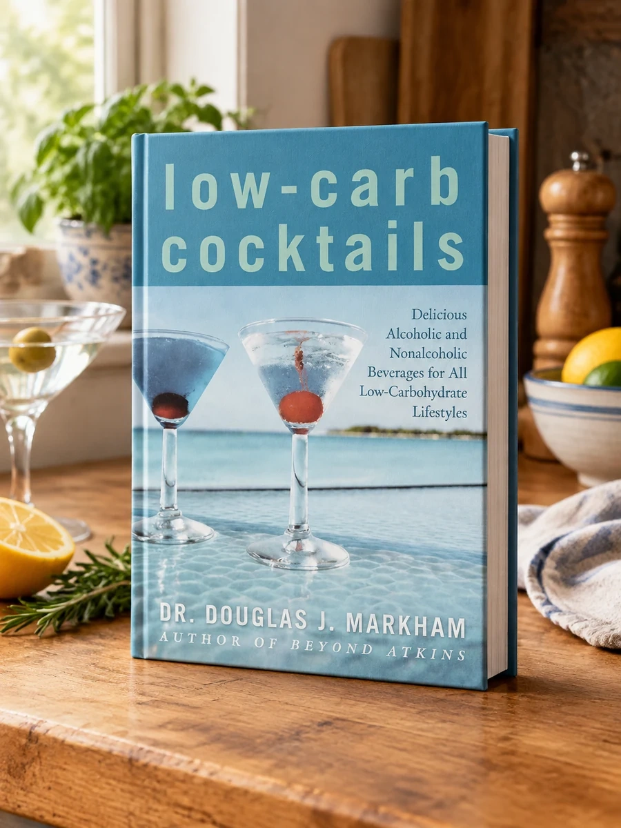 Low-Carb Cocktails: Delicious Alcoholic and Nonalcoholic Beverages for All Low-Carbohydrate Lifestyles (Original)