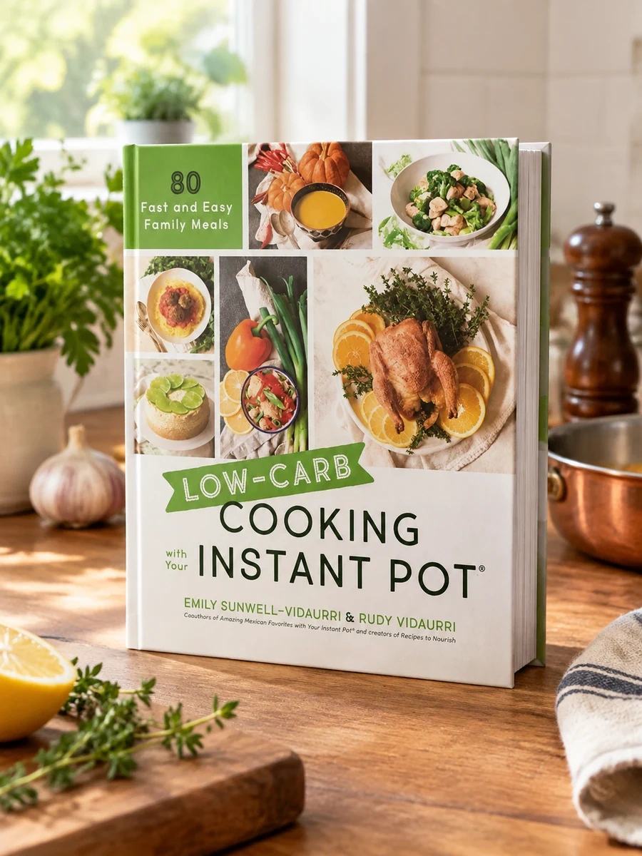 Low-Carb Cooking with Your Instant Pot: 80 Fast and Easy Family Meals