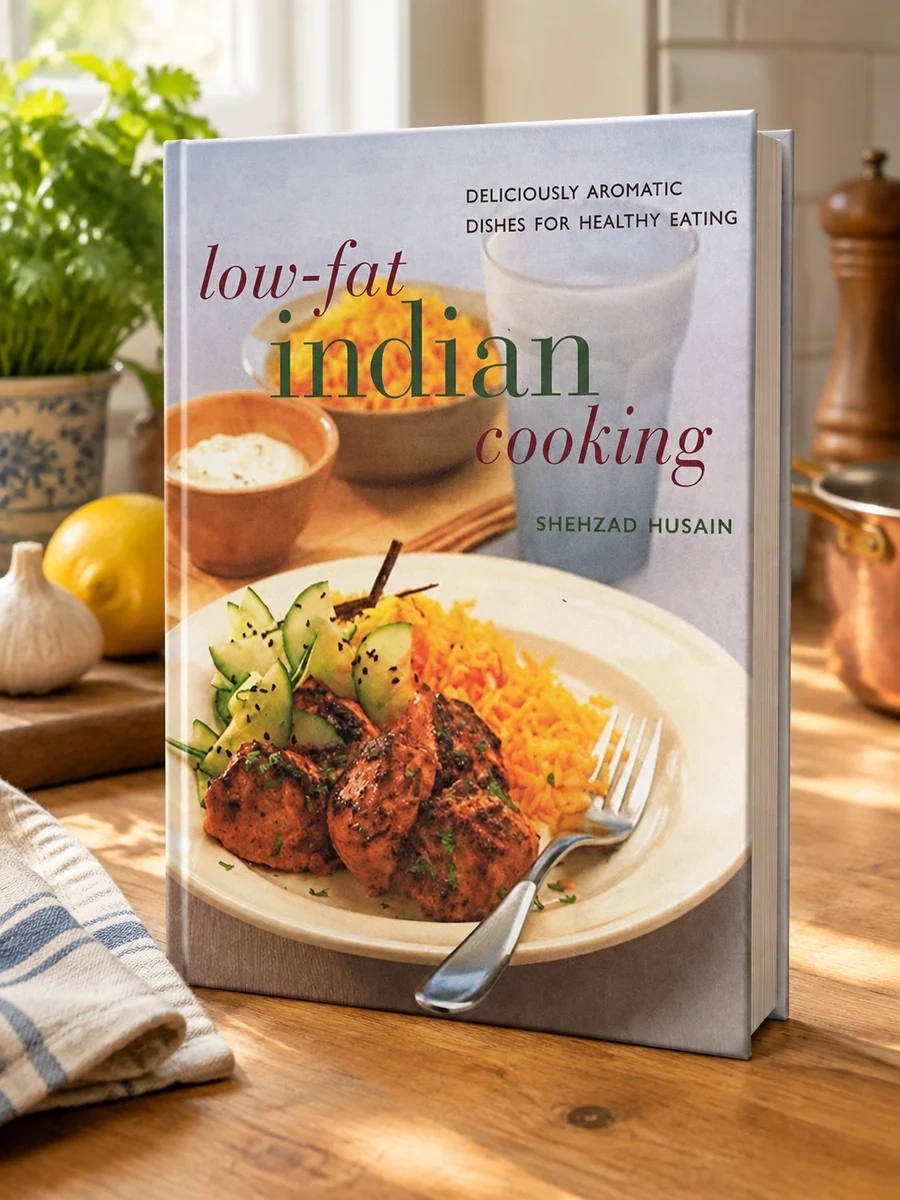 Low-Fat Indian Cooking: Deliciously Aromatic Dishes for Healthy Eating