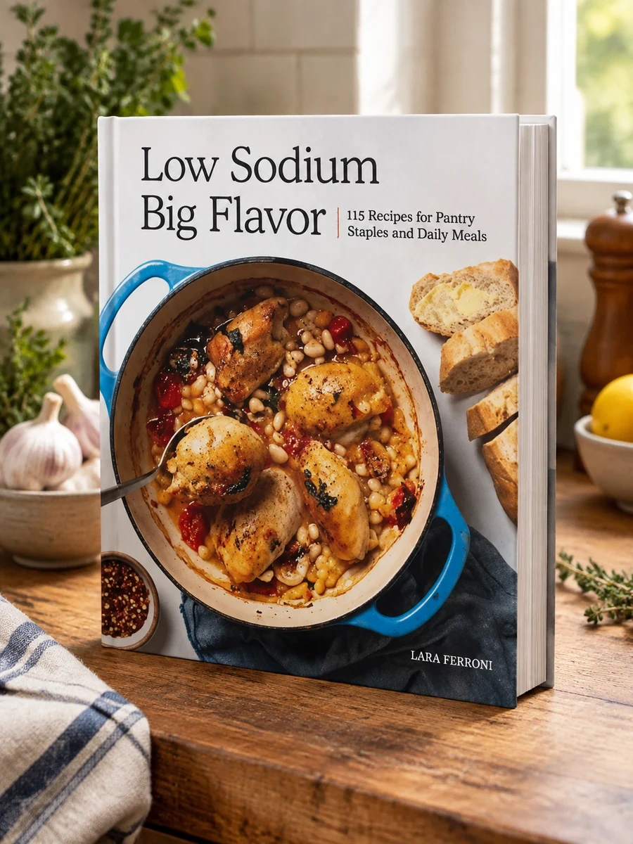Low Sodium, Big Flavor: A Heart-Healthy Cookbook with 115 Recipes