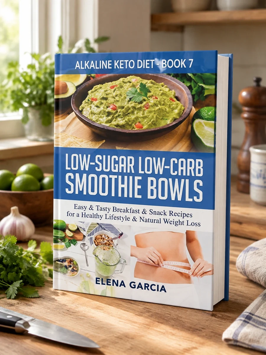 Cover of Low-Sugar Low-Carb Smoothie Bowls: Easy & Tasty Breakfast & Snack Recipes for a Healthy Lifestyle & Natural Weight Loss (Low-Sugar Low-Carb Smoothie B