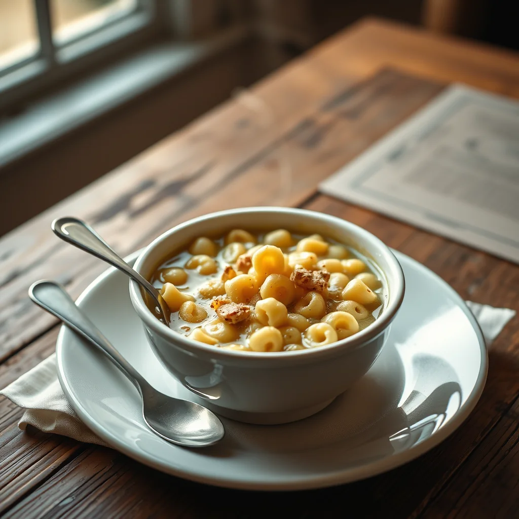 Macaroni Soup — Soups & Stocks
