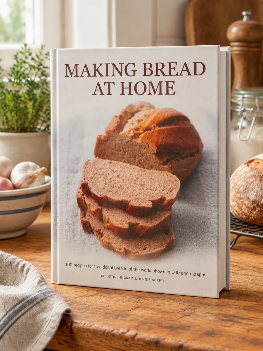 Making Bread at Home: 100 Recipes for Traditional Breads of the World Shown in 600 Photographs