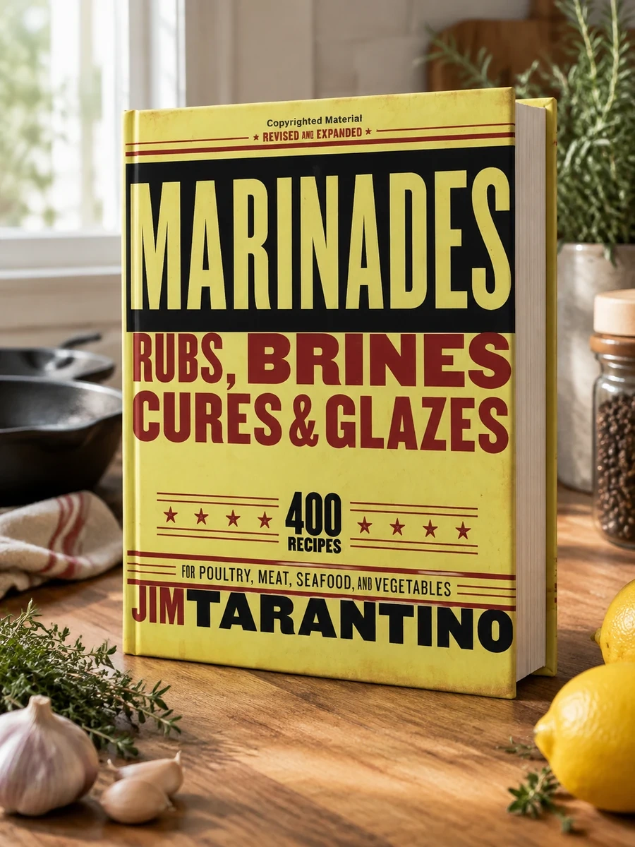 Marinades, Rubs, Brines, Cures and Glazes: 400 Recipes for Poultry, Meat, Seafood, and Vegetables [A Cookbook] (Revised, Expanded)