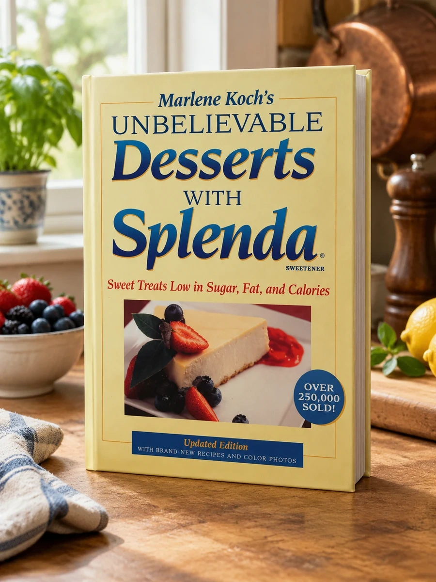 Marlene Koch's Unbelievable Desserts with Splenda Sweetener: Sweet Treats Low in Sugar, Fat, and Calories (Updated)