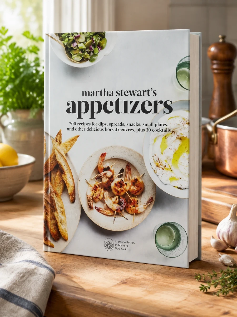 Martha Stewart's Appetizers: 200 Recipes for Dips, Spreads, Snacks, Small Plates, and Other Delicious Hors d'Oeuvres, Plus 30 Cocktails: A Cookbook