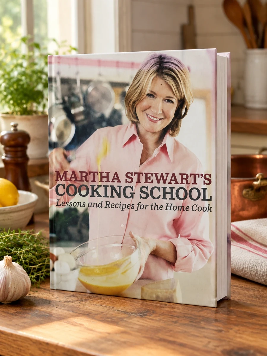 Martha Stewart's Cooking School: Lessons and Recipes for the Home Cook: A Cookbook