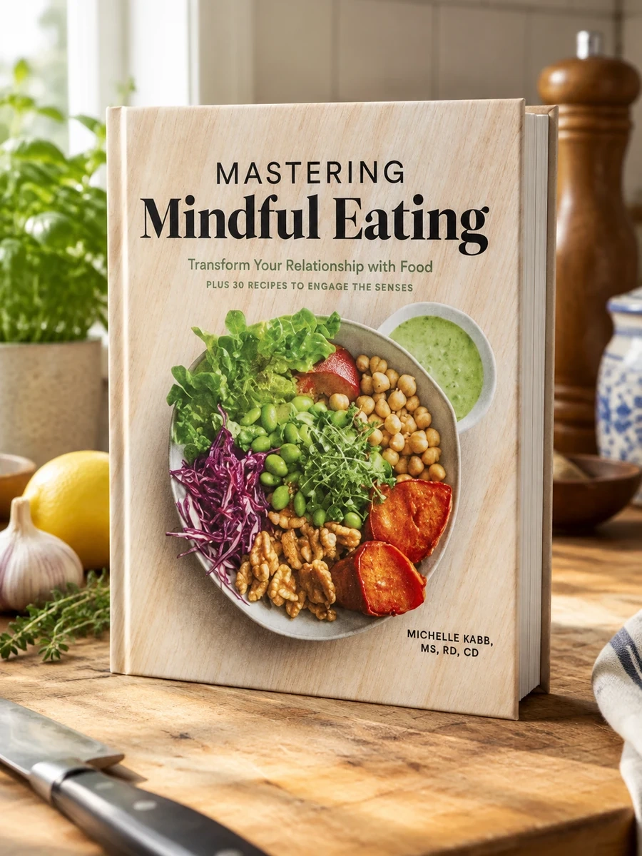 Mastering Mindful Eating: Transform Your Relationship with Food, Plus 30 Recipes to Engage the Senses (a Self Care Cookbook)