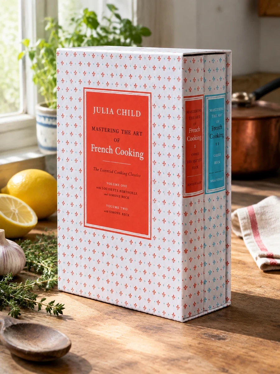 Mastering the Art of French Cooking (2 Volume Box Set): A Cookbook