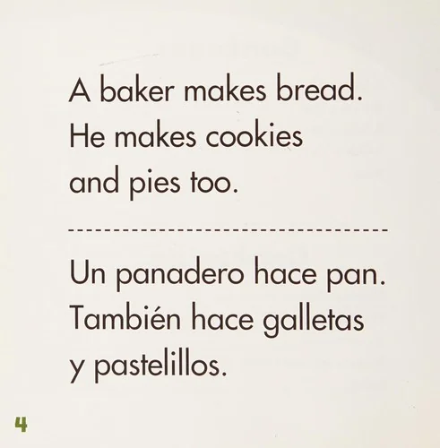 Meet the Baker/Te Presento a Los Panaderos
