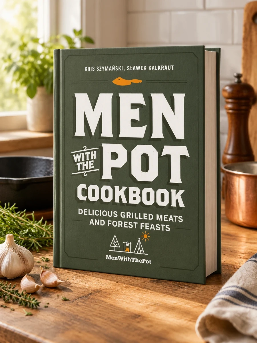 Men with the Pot Cookbook: Delicious Grilled Meats and Forest Feasts