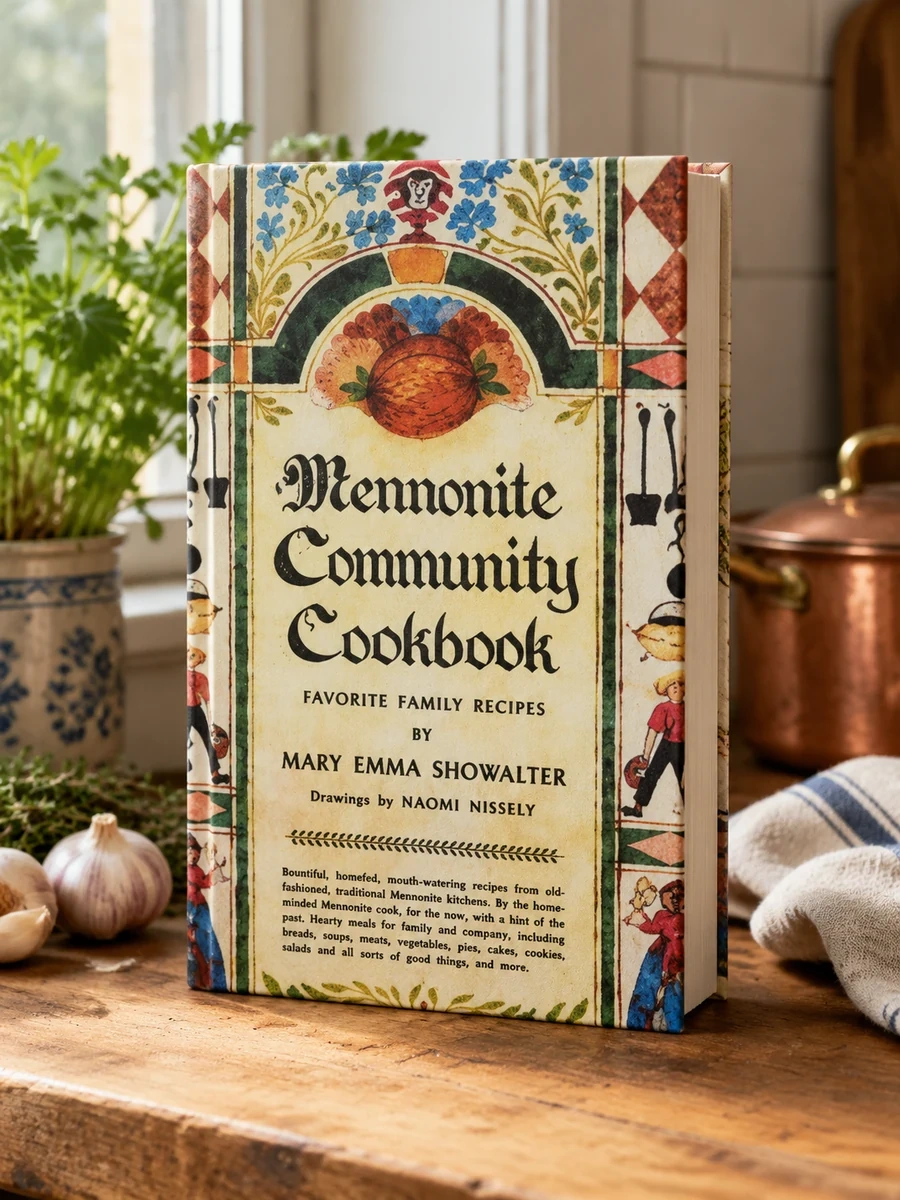 Mennonite Community Cookbook: Favorite Family Recipes (New Edition,65th Anniversary)