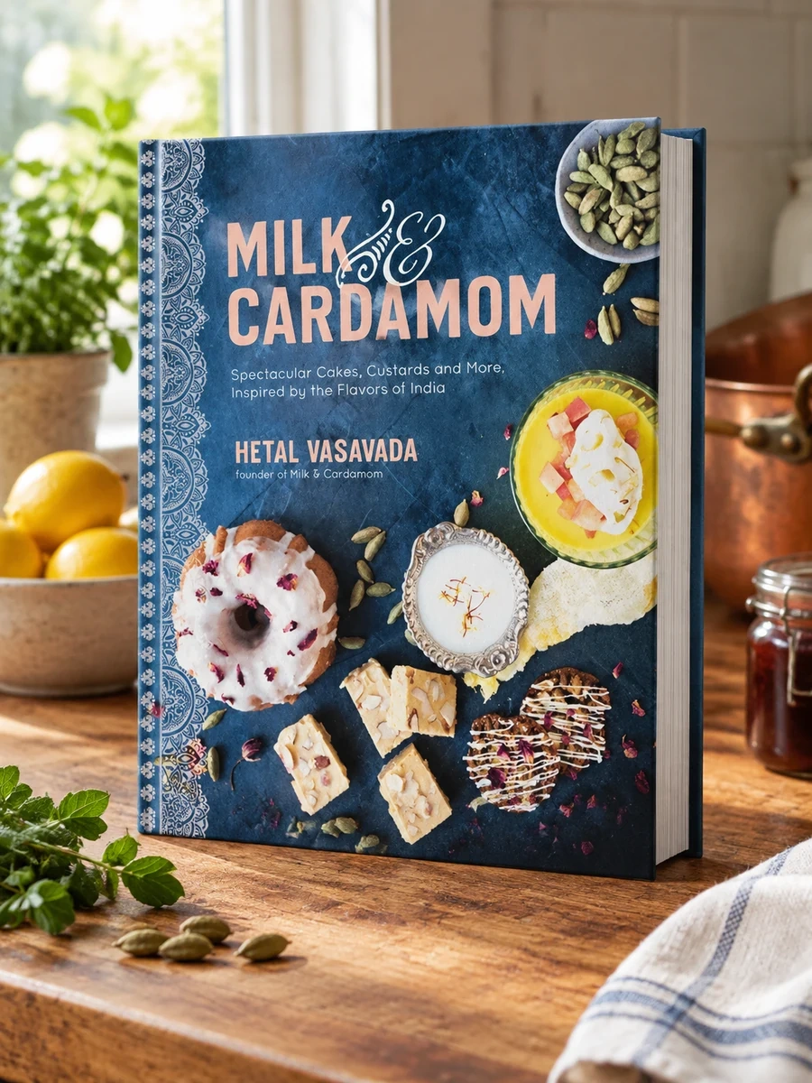 Milk & Cardamom: Spectacular Cakes, Custards and More, Inspired by the Flavors of India