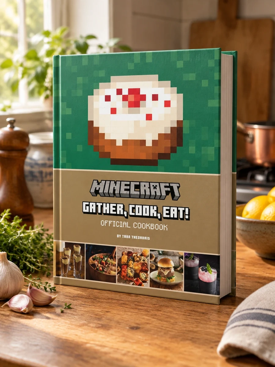 Minecraft: Gather, Cook, Eat! Official Cookbook
