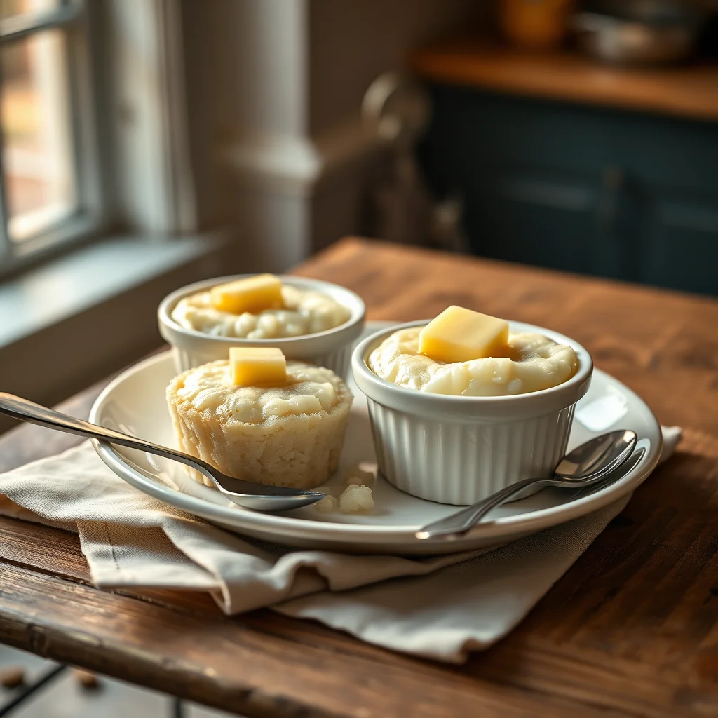 Miniature Rice Puddings — Misc & Invalid Cookery