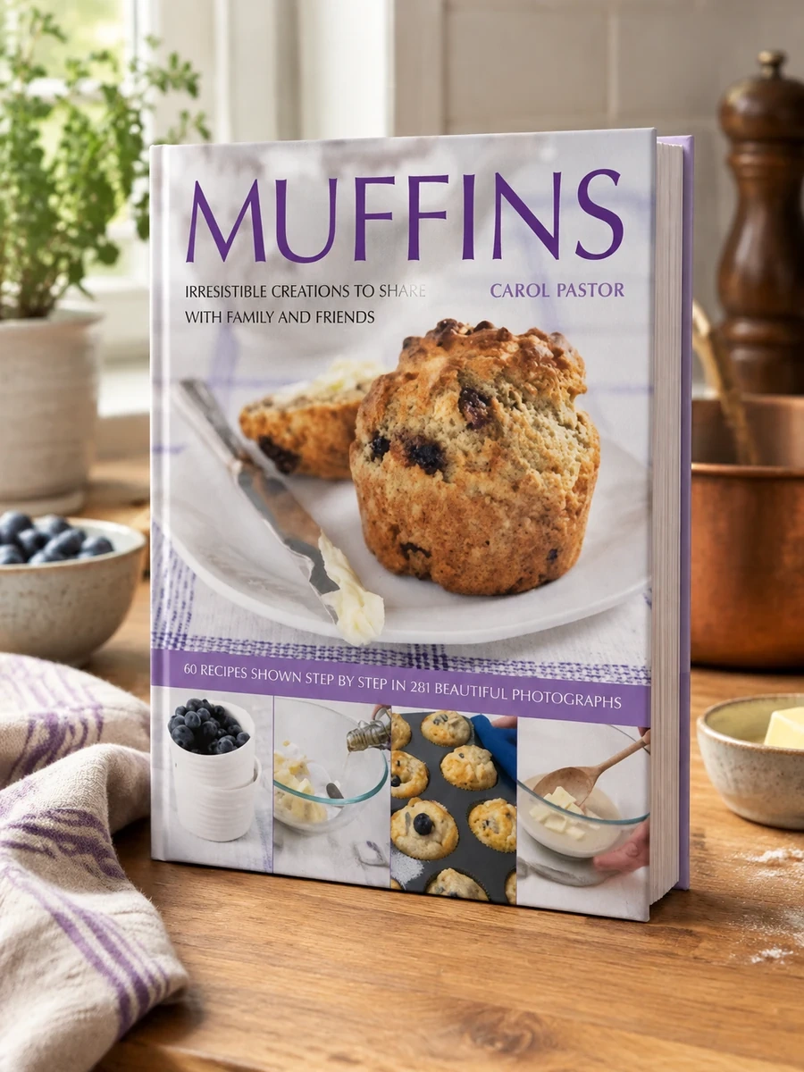 Muffins: Irresistible Creations to Share with Family and Friends: 75 Recipes Shown Step by Step in 300 Beautiful Photographs