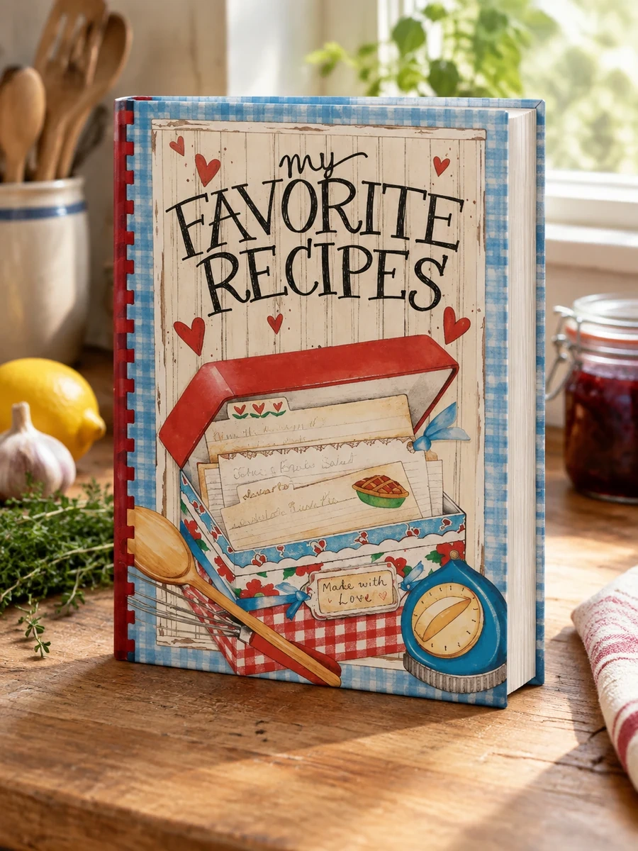 My Favorite Recipes - Create Your Own Cookbook