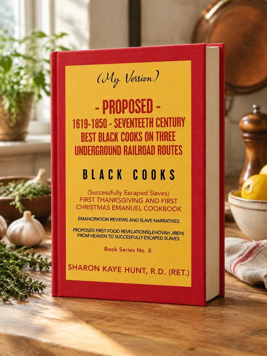 (My Version) Proposed- 1619-1850 - Seventeeth Century Best Black Cooks on Three Underground Railroad Routes: (Successfully Escaped Slaves) First Thank