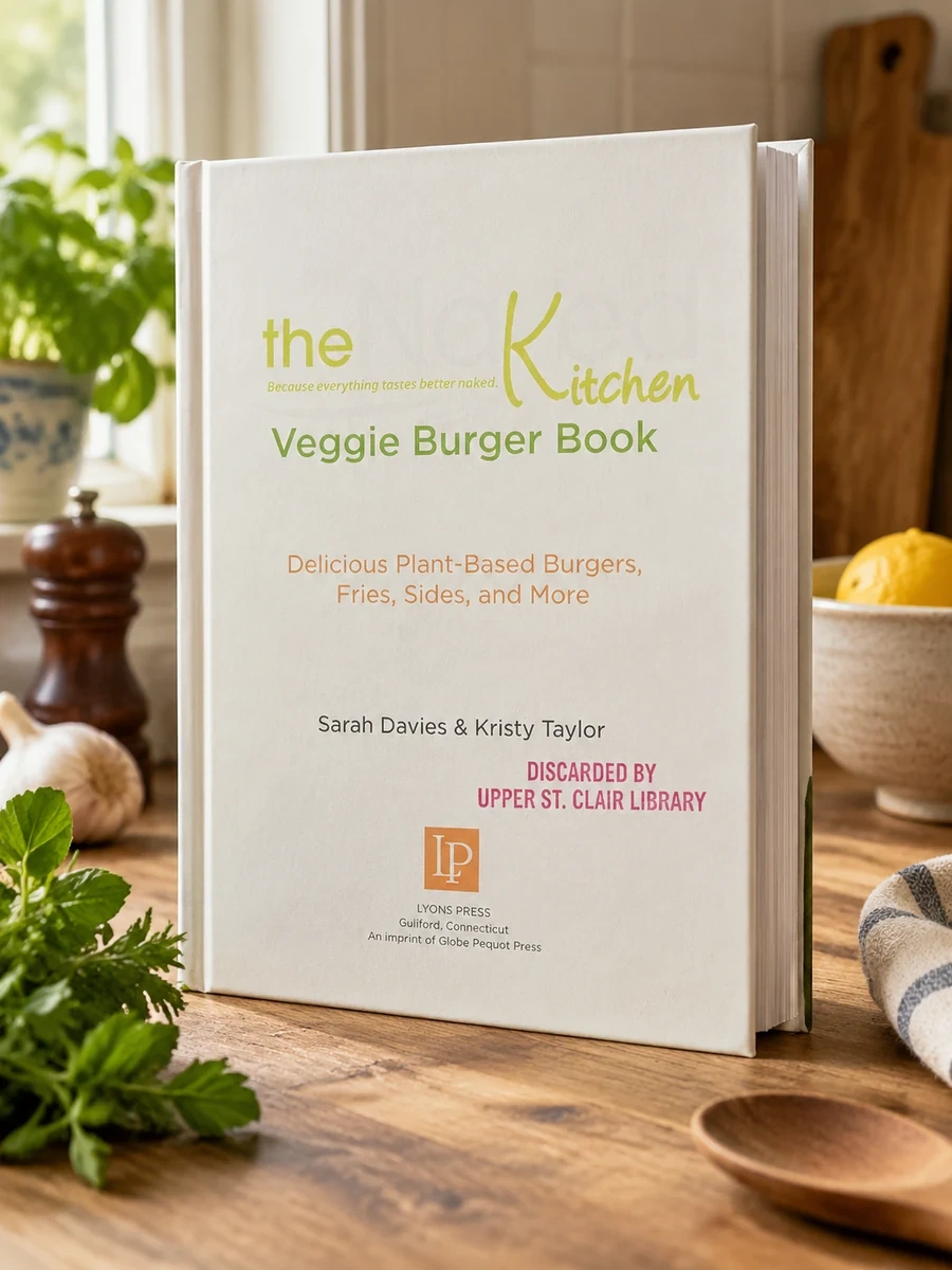 Naked Kitchen Veggie Burger Book: Delicious Plant-Based Burgers, Fries, Sides, and More