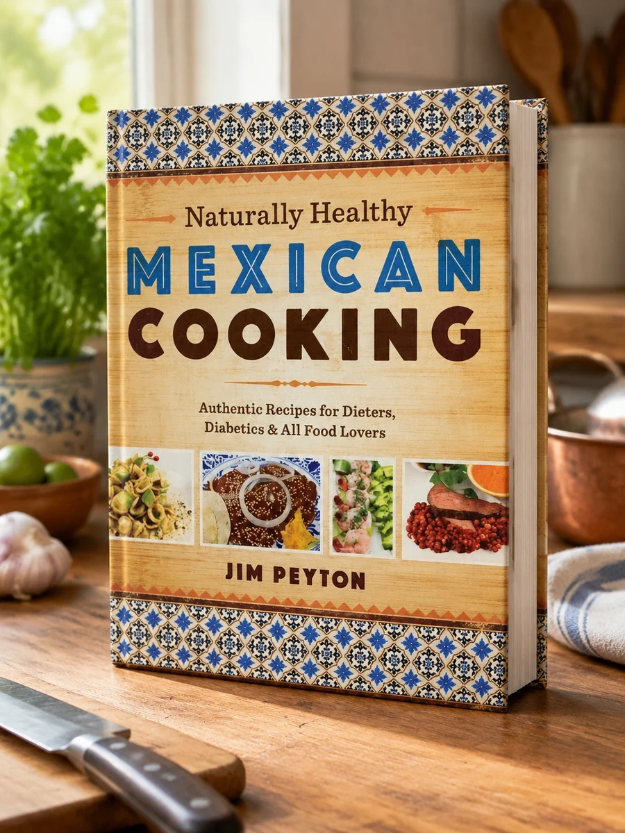 Naturally Healthy Mexican Cooking: Authentic Recipes for Dieters, Diabetics & All Food Lovers