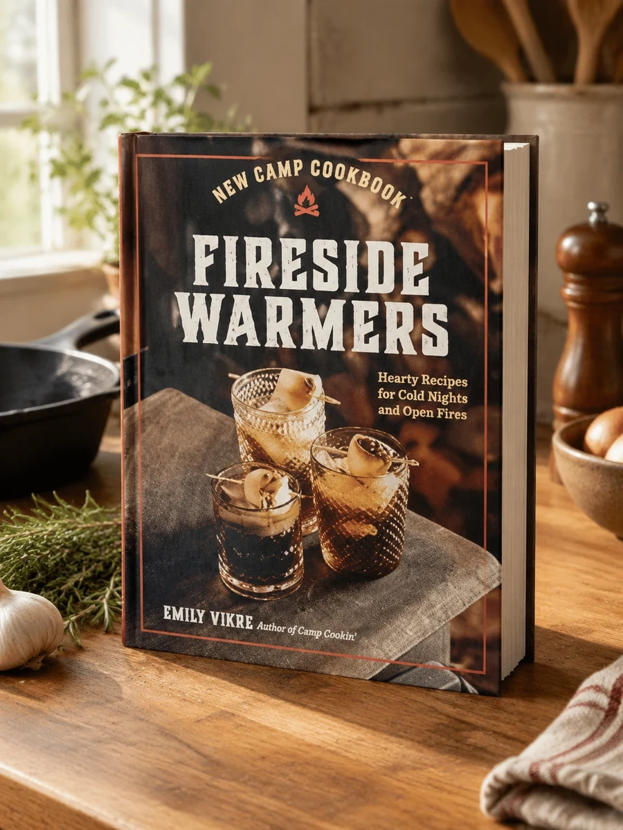 New Camp Cookbook Fireside Warmers: Drinks, Sweets, and Shareables to Enjoy Around the Fire