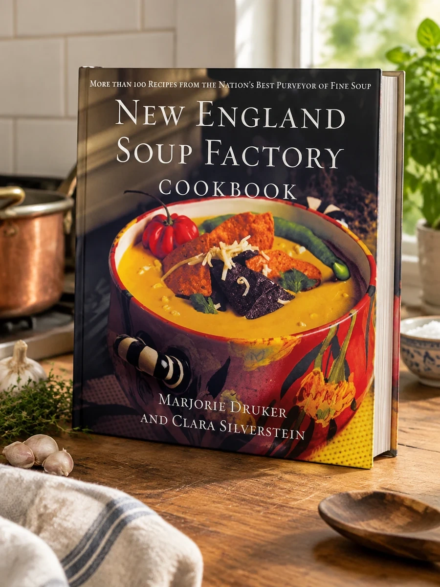 New England Soup Factory Cookbook: More Than 100 Recipes from the Nation's Best Purveyor of Fine Soup