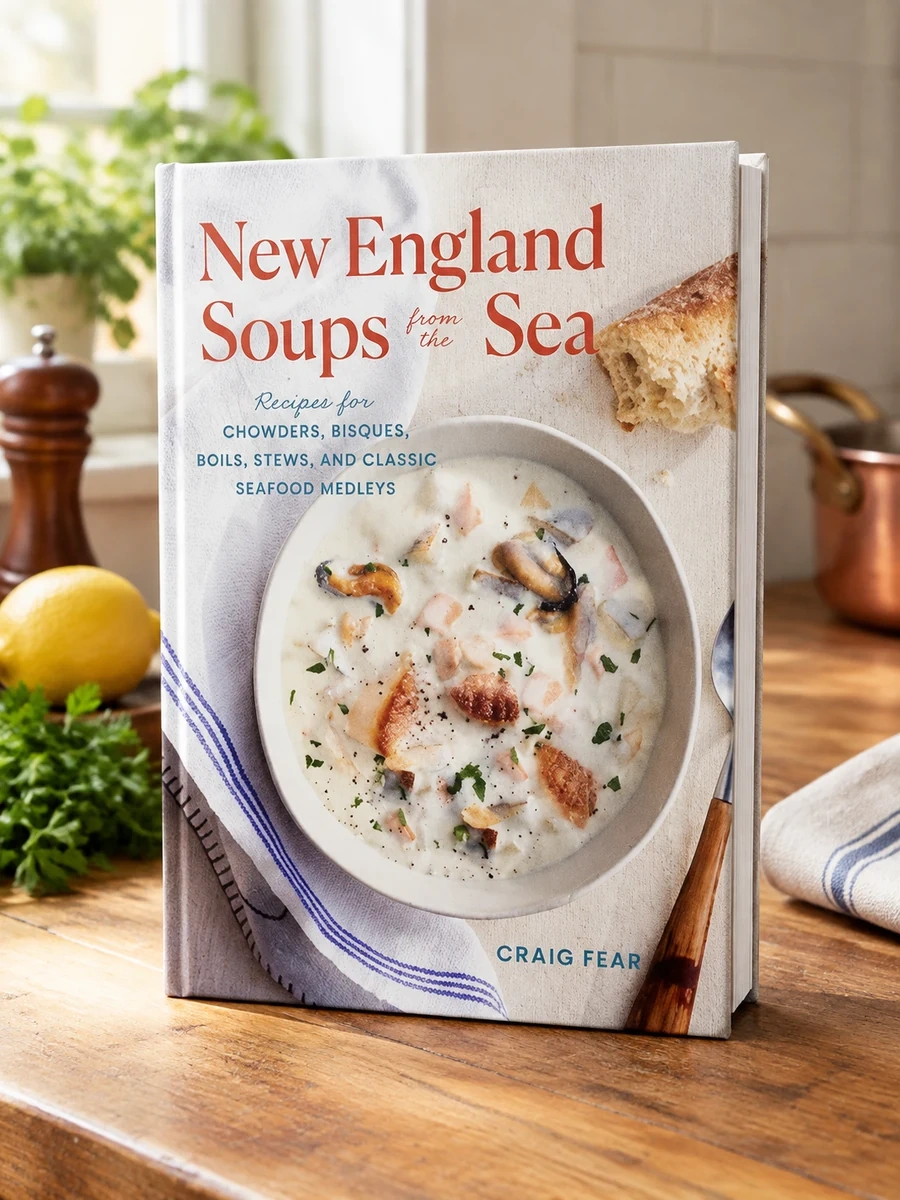 New England Soups from the Sea: Recipes for Chowders, Bisques, Boils, Stews, and Classic Seafood Medleys