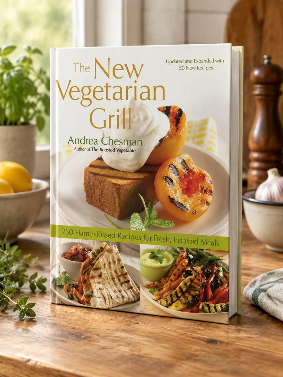 Cover of New Vegetarian Grill: 250 Flame-Kissed Recipes for Fresh, Inspired Meals (Updated, Expanded)