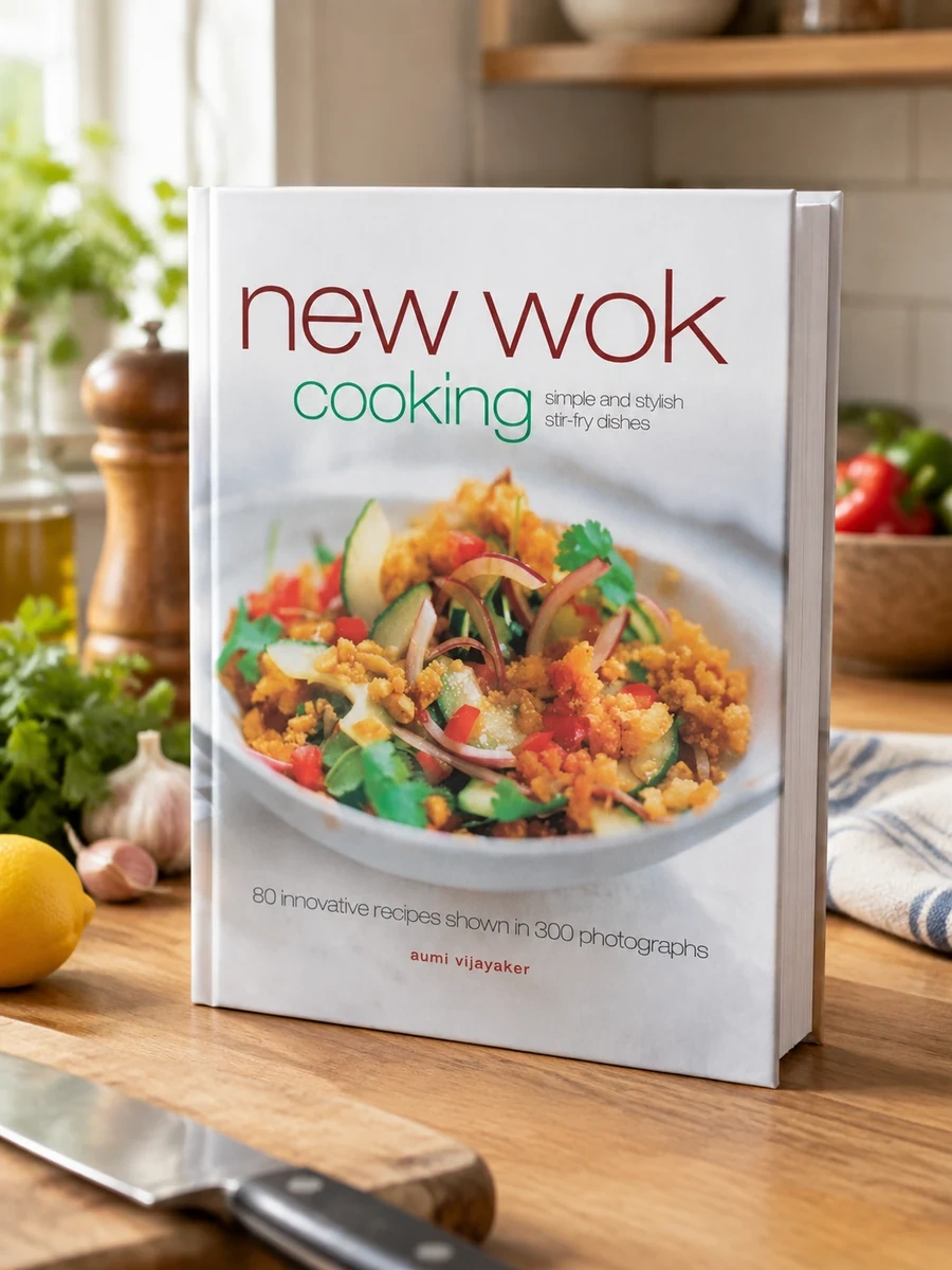 New Wok Cooking: 80 Innovative Recipes Shown in 300 Photographs