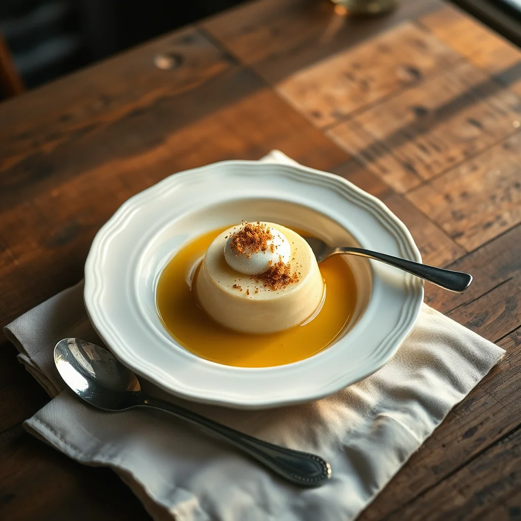 Noyeau Cream — Puddings & Desserts