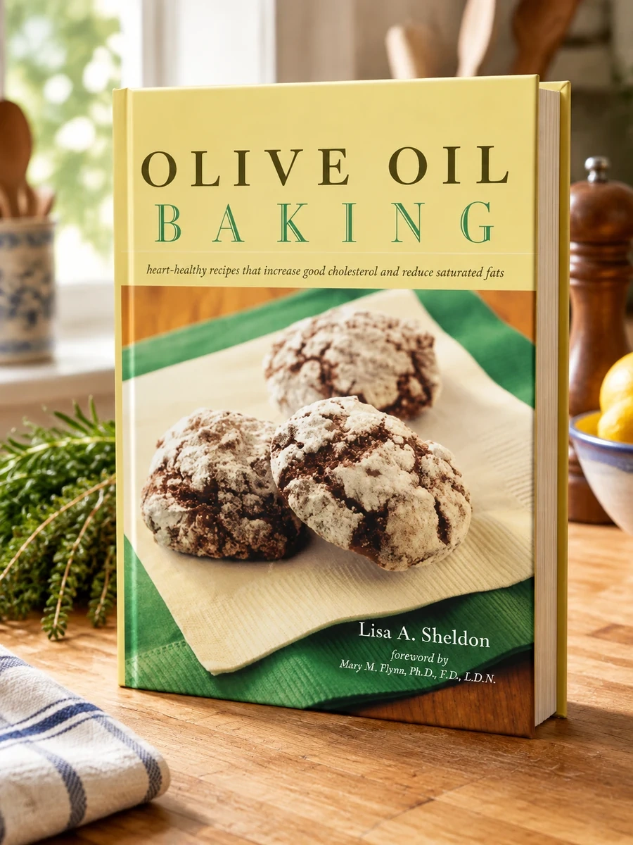 Olive Oil Baking: Heart-Healthy Recipes That Increase Good Cholesterol and Reduce Saturated Fats