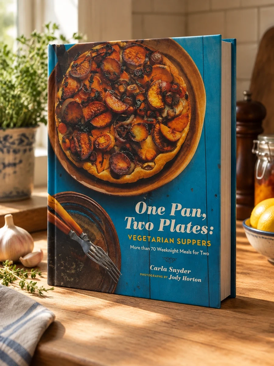 One Pan, Two Plates: Vegetarian Suppers: More Than 70 Weeknight Meals for Two (Cookbook for Vegetarian Dinners, Gifts for Vegans, Vegetarian Cooking)