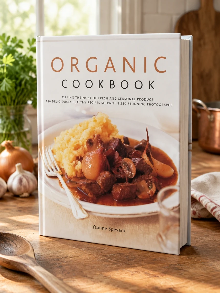 Organic Cookbook: Making the Most of Fresh and Seasonal Produce: 130 Deliciously Healthy Recipes Shown in 250 Stunning Photographs