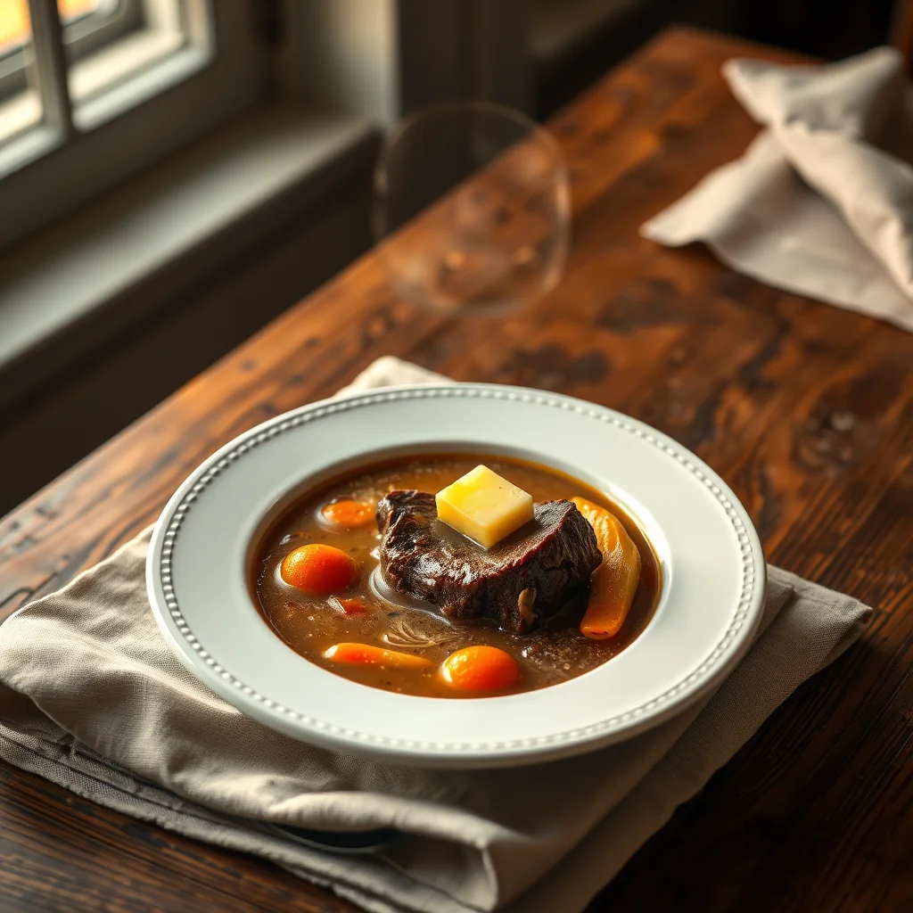 Ox-Cheek Soup — Soups & Stocks
