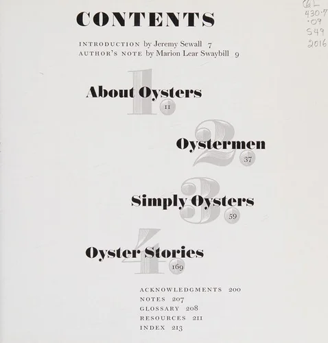 Oysters: A Celebration in the Raw