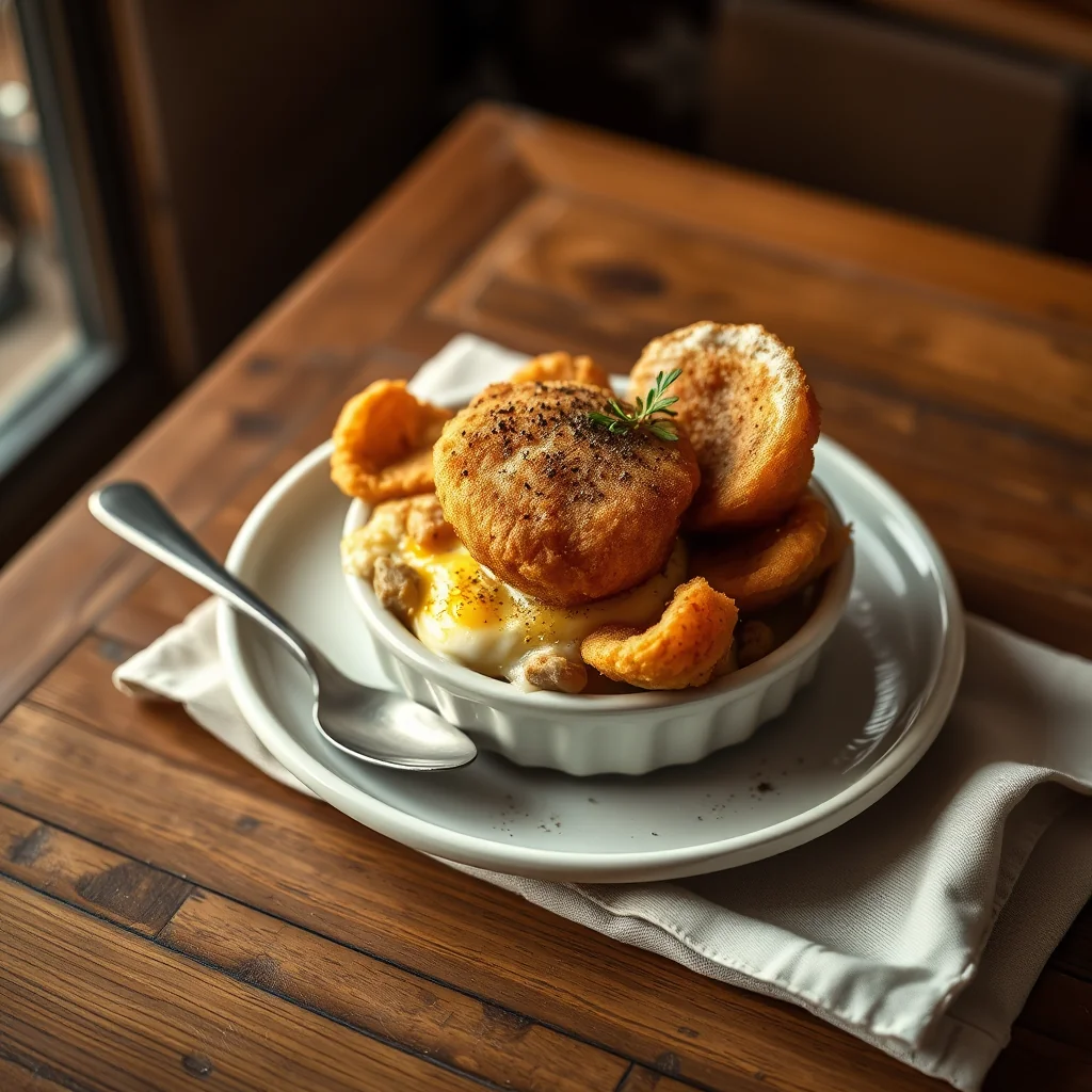 Oysters Fried In Batter — Misc & Invalid Cookery