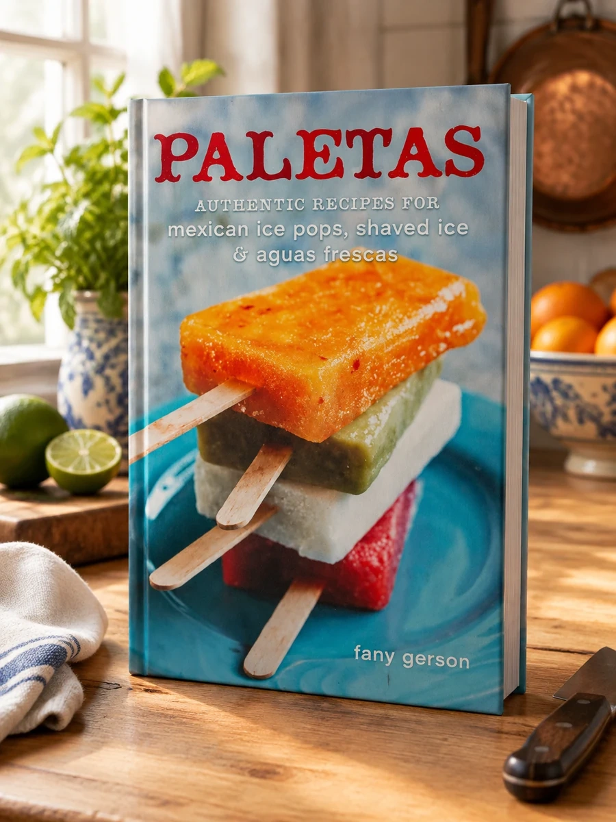 Cover of Paletas: Authentic Recipes for Mexican Ice Pops, Shaved Ice & Aguas Frescas [A Cookbook]