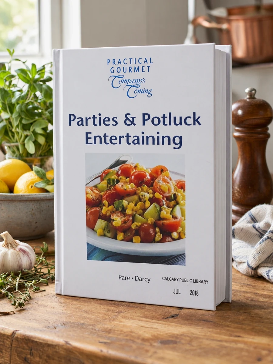 Cover of Parties & Potluck Entertaining