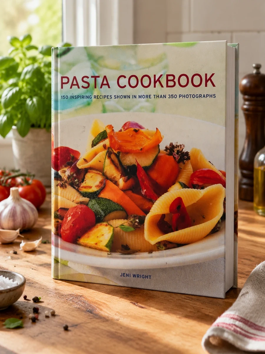 Cover of Pasta Cookbook: 150 Inspiring Recipes Shown in More Than 350 Photographs