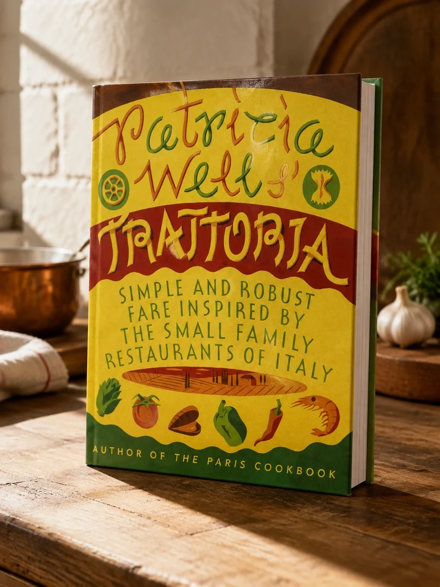 Patricia Wells' Trattoria: Simple and Robust Fare Inspired by the Small Family Restaurants of Italy