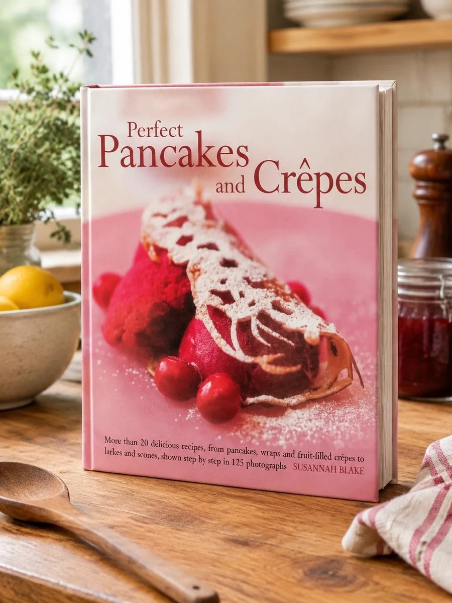 Perfect Pancakes and Crepes: More Than 20 Delicious Recipes, from Pancakes, Wraps and Fruit-Filled Crepes to Latkes and Scones, Shown Step by Step in