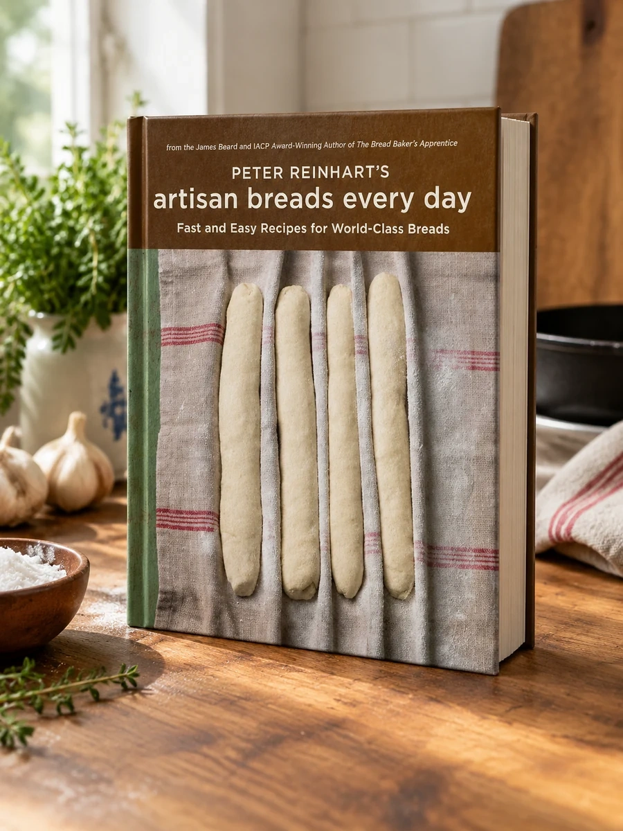 Cover of Peter Reinhart's Artisan Breads Every Day: Fast and Easy Recipes for World-Class Breads [A Baking Book]
