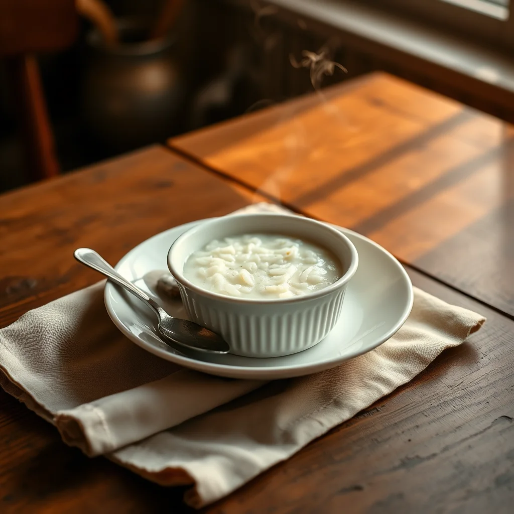 Plain Boiled Rice Pudding — Puddings & Desserts
