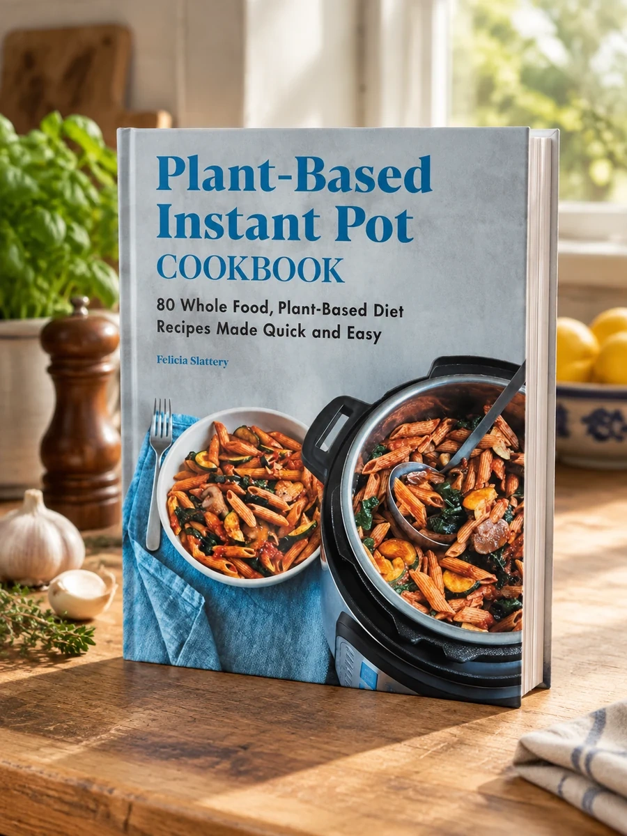 Plant-Based Instant Pot Cookbook: 80 Whole Food, Plant-Based Diet Recipes Made Quick and Easy