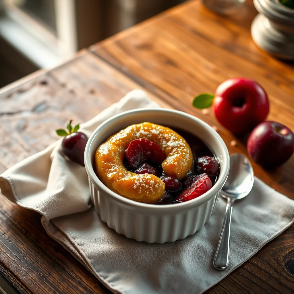 Plum-Pudding Of Fresh Fruit — Puddings & Desserts