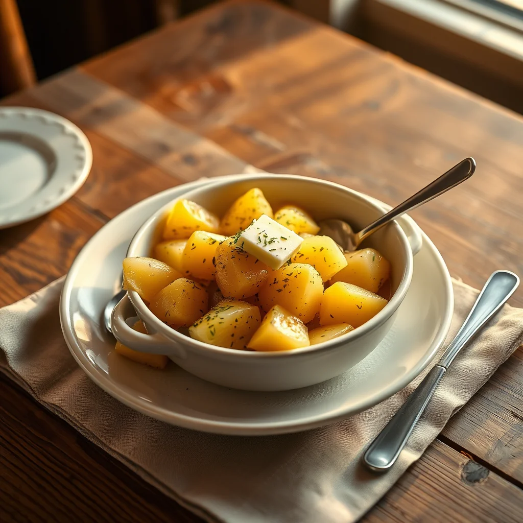 Potatoes A La Maitre D'Hotel — Misc & Invalid Cookery