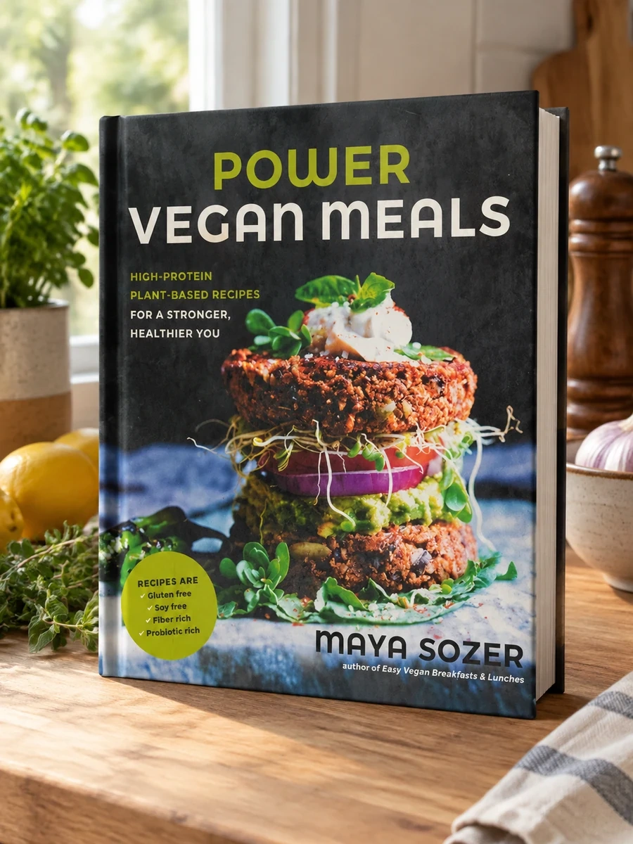 Power Vegan Meals: High-Protein Plant-Based Recipes for a Stronger, Healthier You
