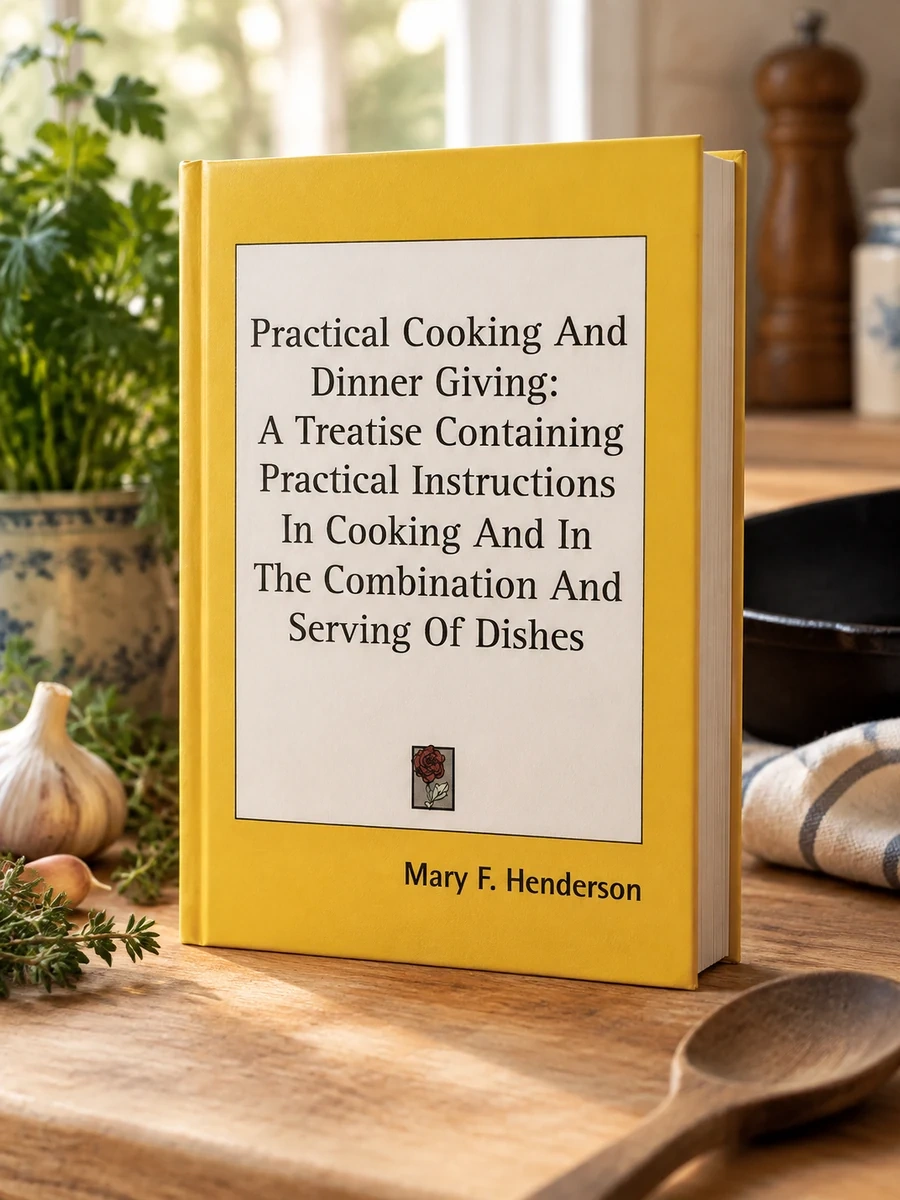 Practical Cooking And Dinner Giving: A Treatise Containing Practical Instructions In Cooking And In The Combination And Serving Of Dishes