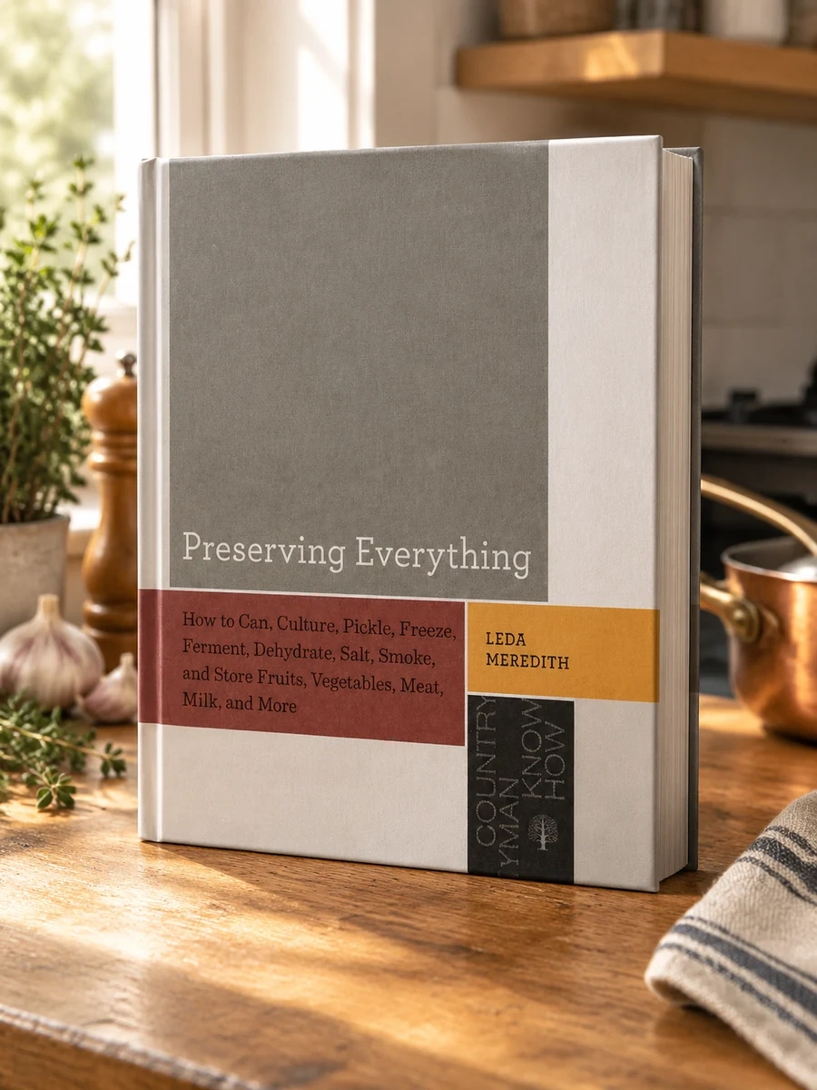 Preserving Everything: How to Can, Culture, Pickle, Freeze, Ferment, Dehydrate, Salt, Smoke, and Store Fruits, Vegetables, Meat, Milk, and Mo