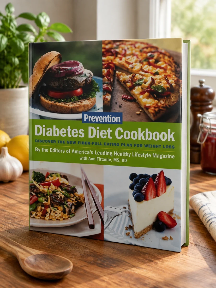 Prevention Diabetes Diet Cookbook: Discover the New Fiber-Full Eating Plan for Weight Loss